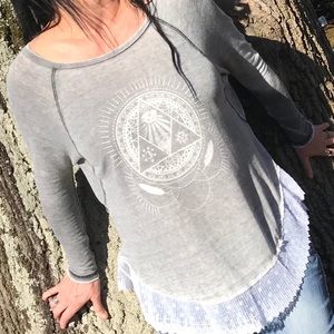 Mystical Billabong long sleeve top
